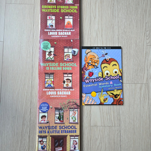 Wayside School 3권. 단어장설명포함 총4권