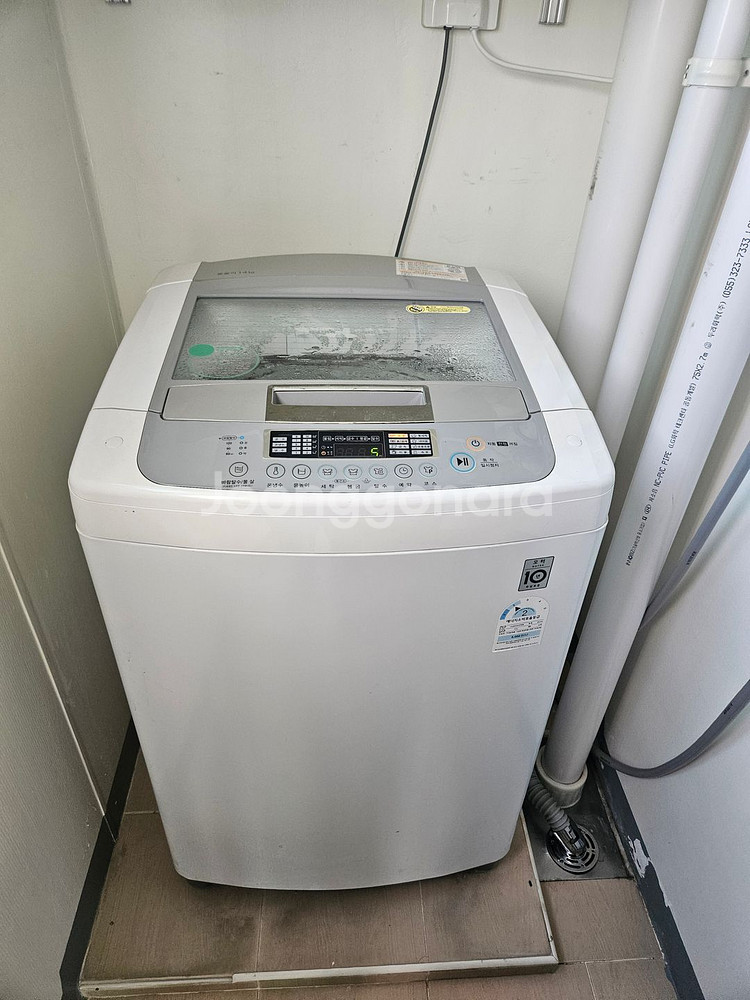 LG 통돌이 일반세탁기 T1407W8 세탁기 분양합니다--2