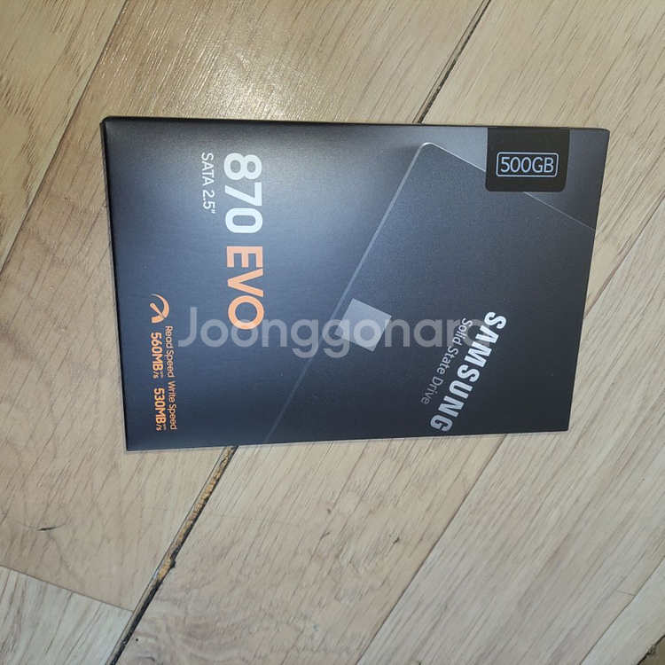 택배가능 미사용 삼성전자 ssd 870 EVO 500G--0
