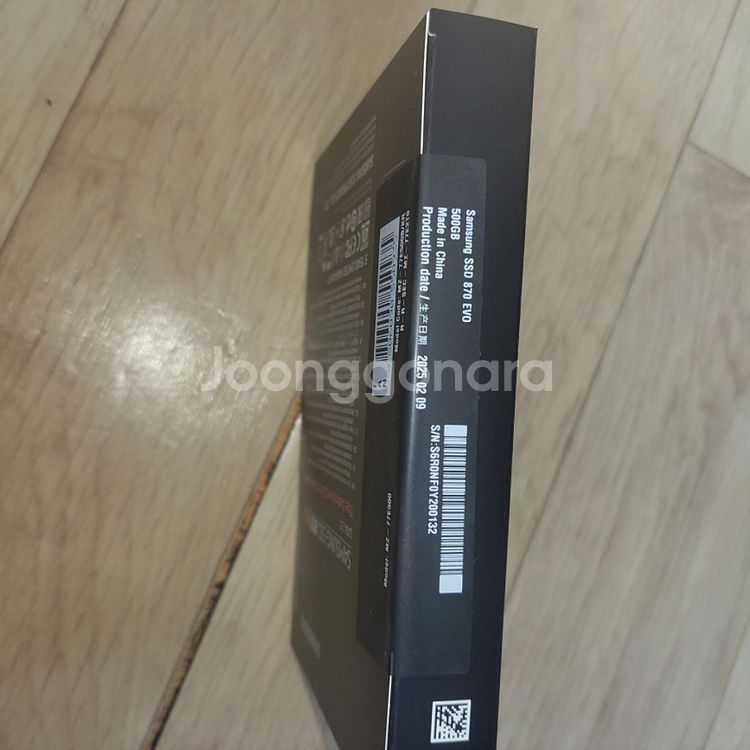 택배가능 미사용 삼성전자 ssd 870 EVO 500G--5