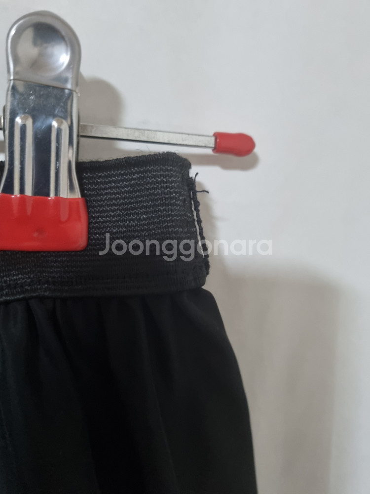 밴딩스커트 치마 블랙 미착용--1