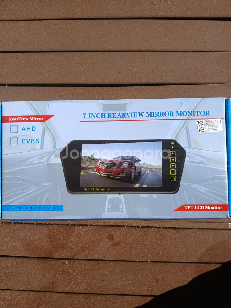 AHD 7인치룸미러 모니터 20대일괄판매--2