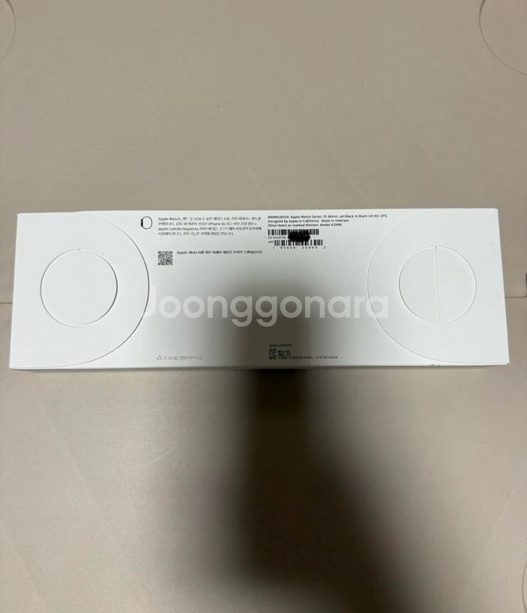 애플워치 10 gps 제트블랙 46mm 미개봉 새상품--1