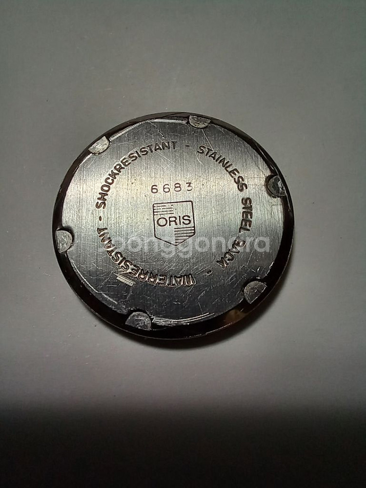 오리스1960년대 빨간화살침 여성용수동태엽시계--3