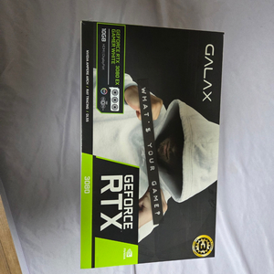GALAX RTX 3080 EX 화이트
