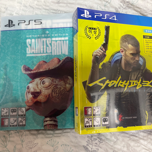 ps5 세인츠로우 / ps4 사이버 펑크 싸게 팝니다.