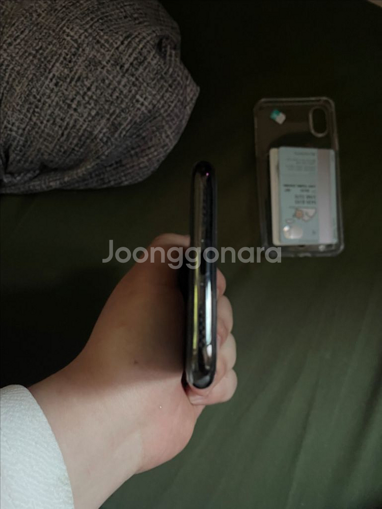 아이폰x 64기가 블랙--2