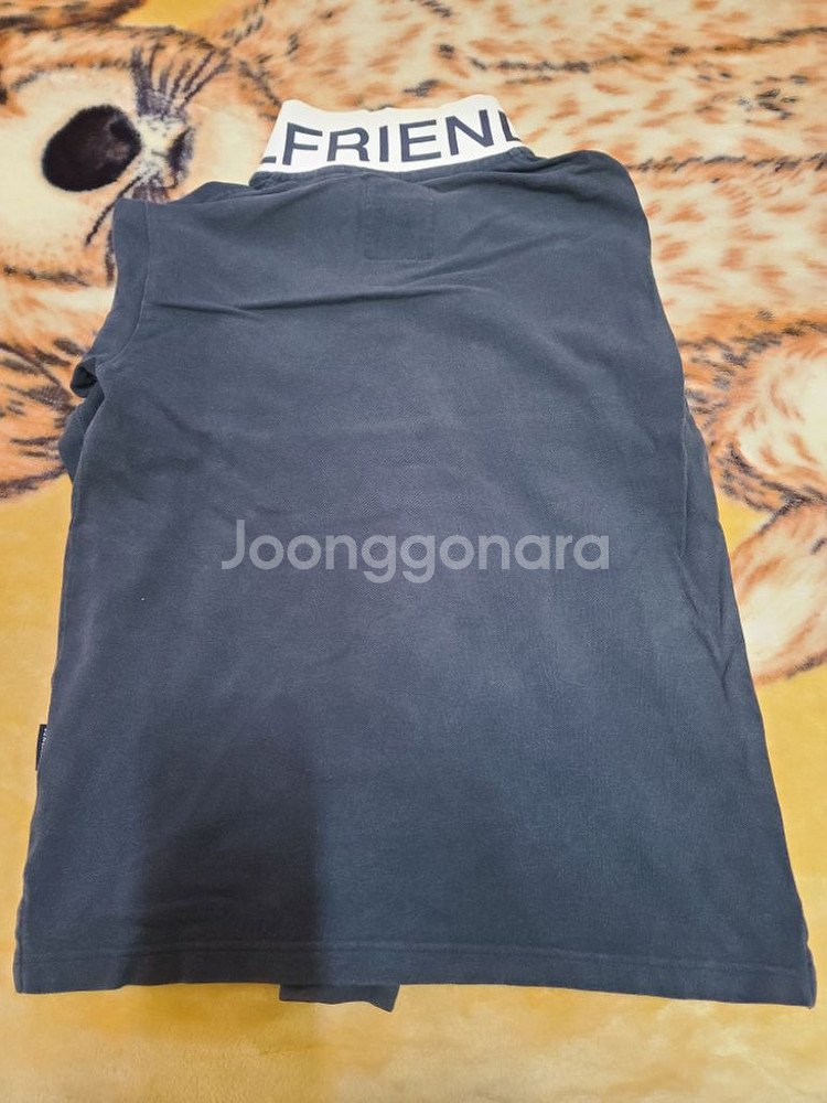 남자 프렌즈 럭비 긴팔 사이즈100--1