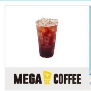 메가커피 아이스 아메리카노 기프티콘 타메뉴 변경가능