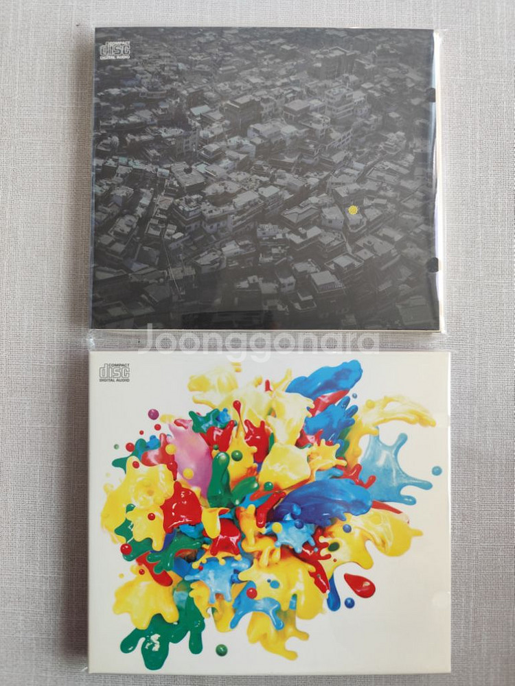 장기하와 얼굴들 1,2집 CD--0