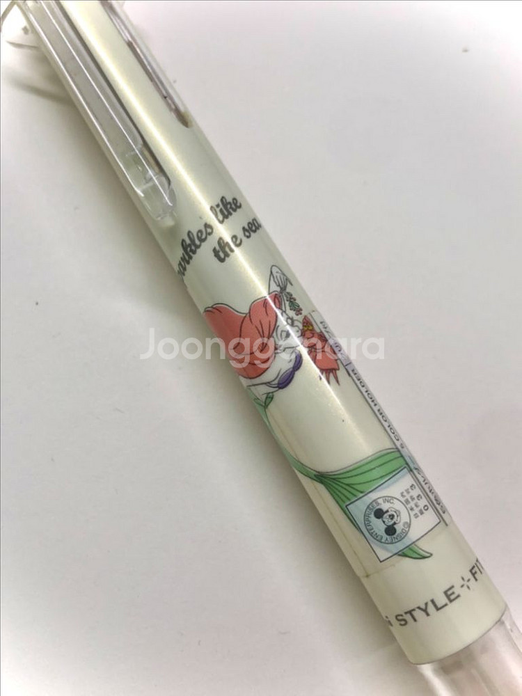 유니 스타일핏 5색 멀티펜 디즈니 한정판 인어공주--1