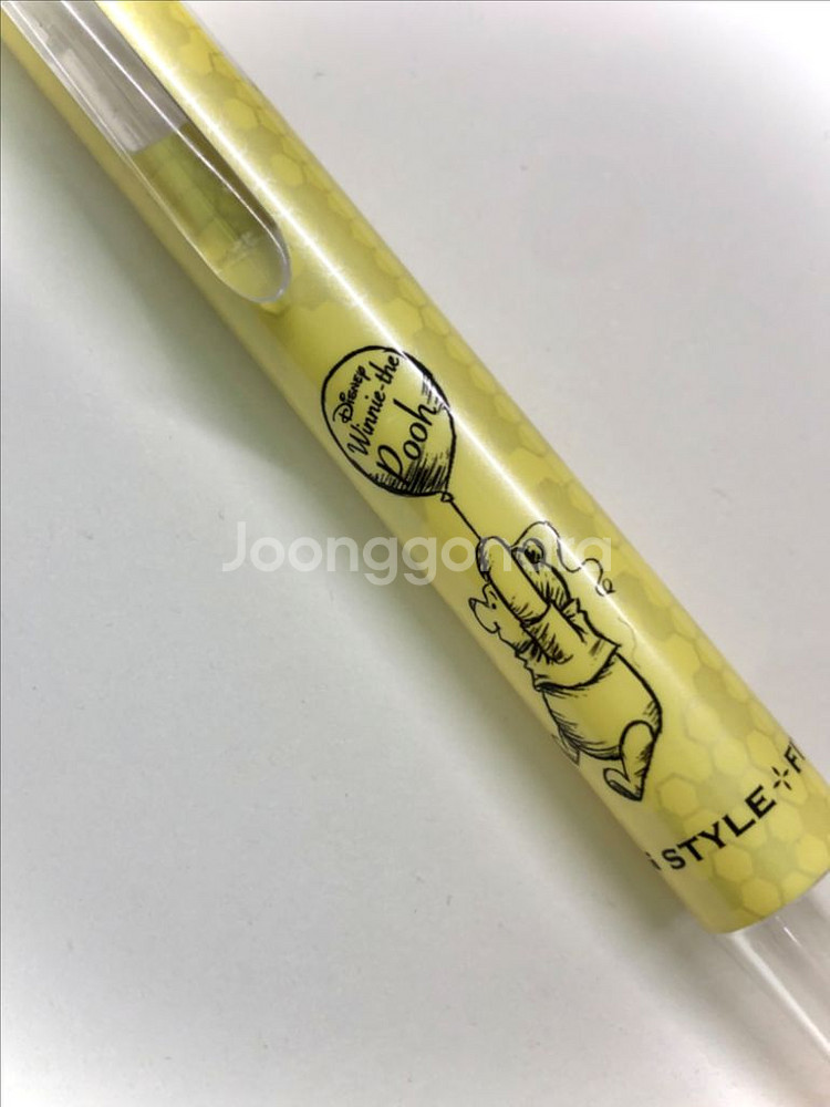유니 스타일핏 4색 멀티펜 디즈니 한정판 곰돌이푸--1