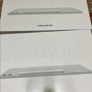갤럭시탭S10+ 256g wifi 실버 미개봉 2대