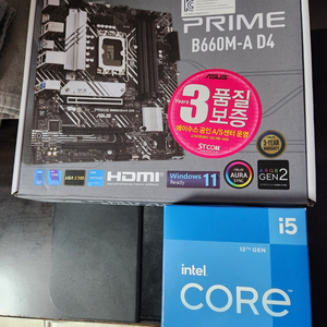 B660M-A D4 / i5 12400f 판매합니다