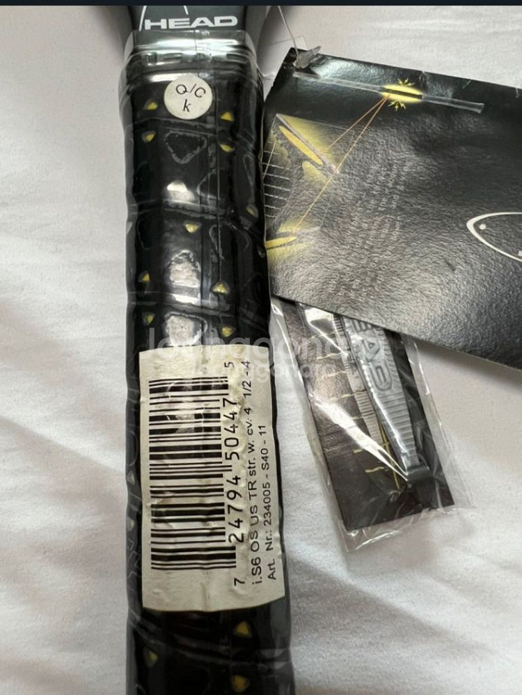 반갑 새상품 HEAD i.s6 테니스 라켓 + case--7