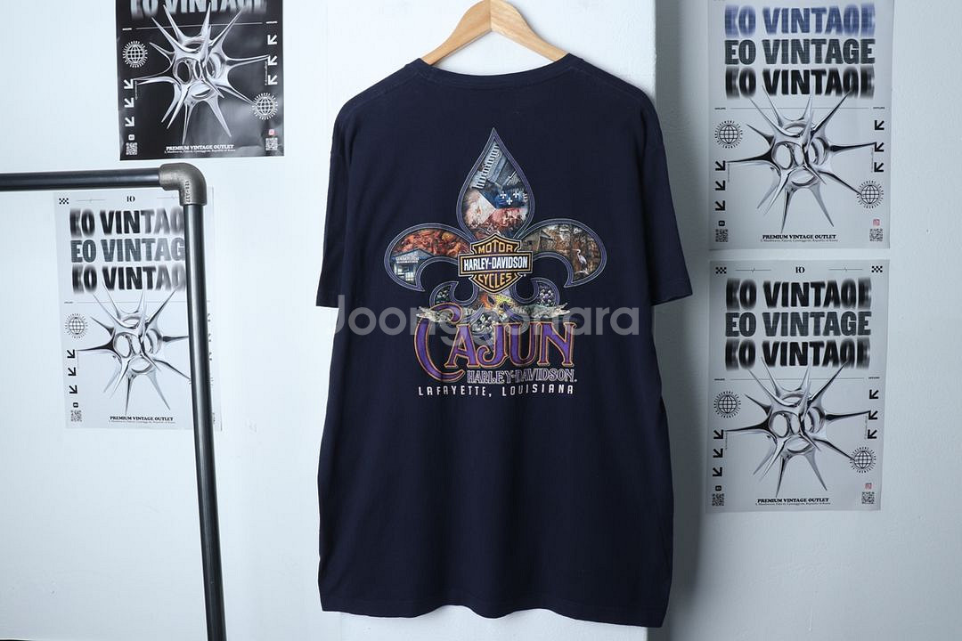 (3XL) 할리데이비슨 반팔 티셔츠 년대 빅사이즈--4