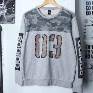 W(2XL) 아디다스 맨투맨 티셔츠 빅사이즈 카모