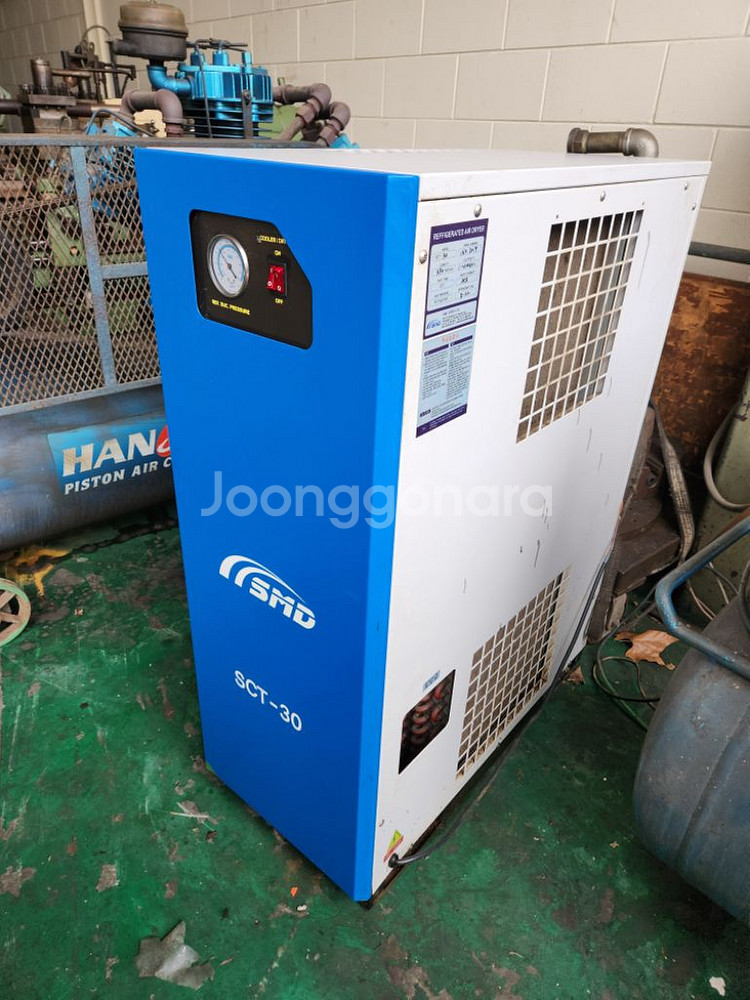 콤프레샤20마력.건조기,보조탱크.--4