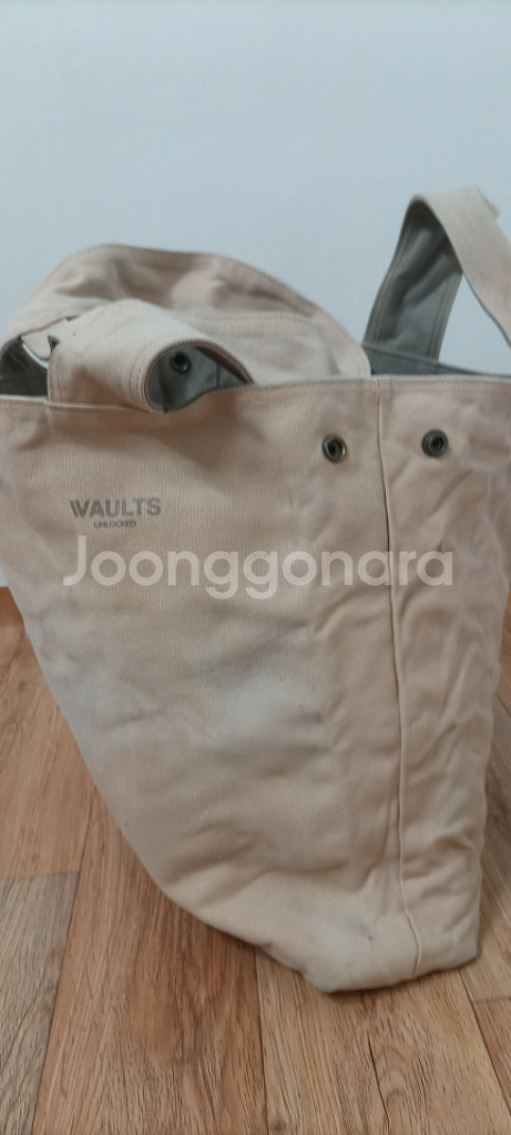WAULTS 언락트 양면 토트백, 카키색 or 베이지색--2