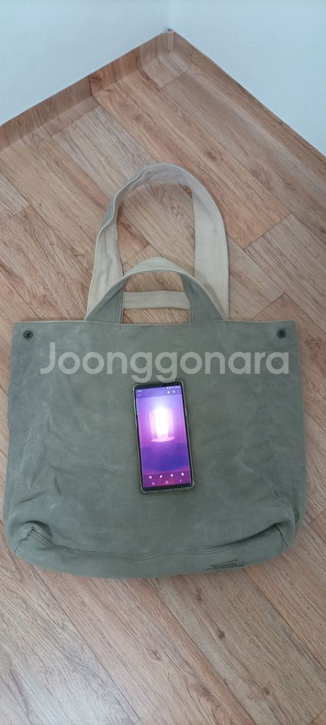 WAULTS 언락트 양면 토트백, 카키색 or 베이지색--5