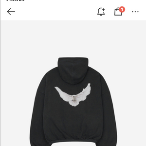 이지 갭후드 블랙 L