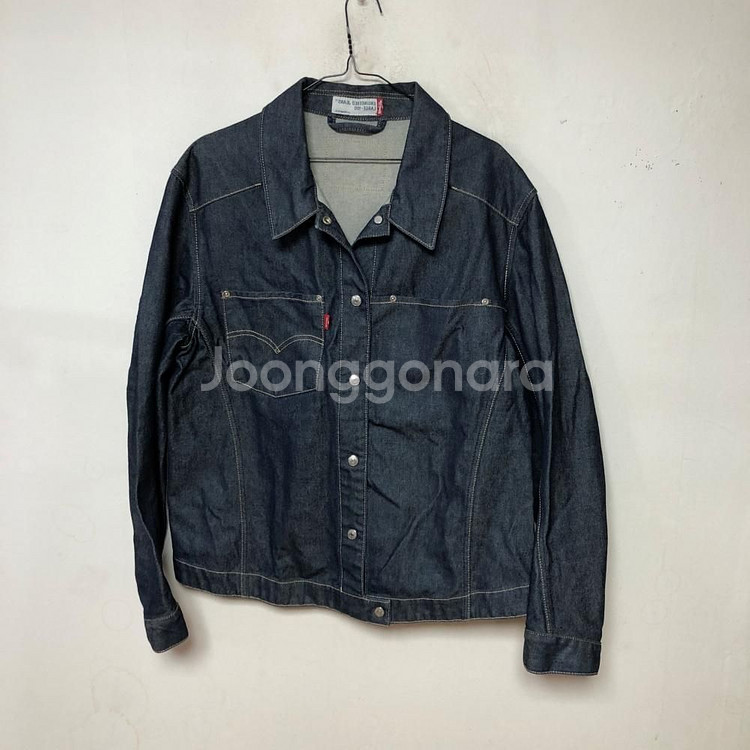 남성 100L 리바이스 청자켓--0