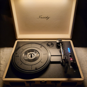 인사이디 휴대용 LP 블루투스 스피커 LED 배터리내장