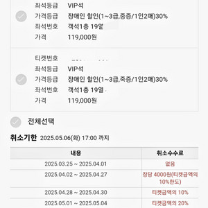지킬앤하이드 5월7일 2시30분 홍광호 1층 VIP석