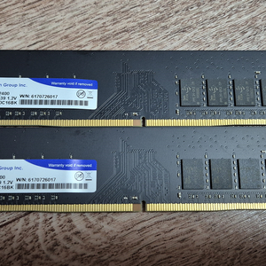 팀그룹 DDR4-2400 8GBx2 = 16GB