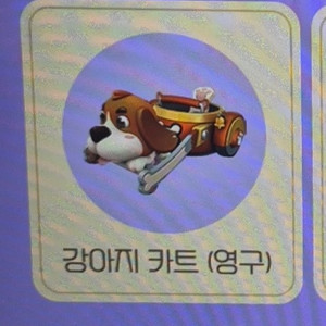 카러플 강아지 카트 (영구) 쿠폰 판매