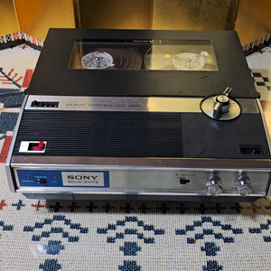 영화소품 SONY(소니)테이프코더 TC-222L