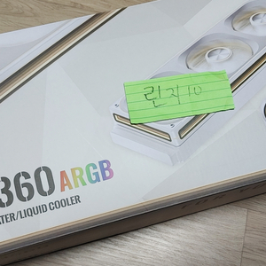 존스보 CPU 쿨러 TH-360 화이트 풀박스