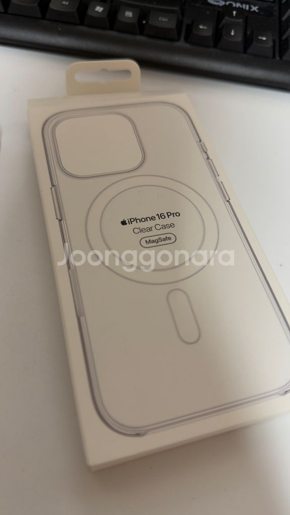 아이폰 16프로 정품 투명케이스--0