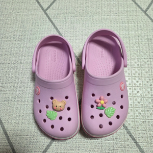 크록스 샌들 핑크 c12(180사이즈)