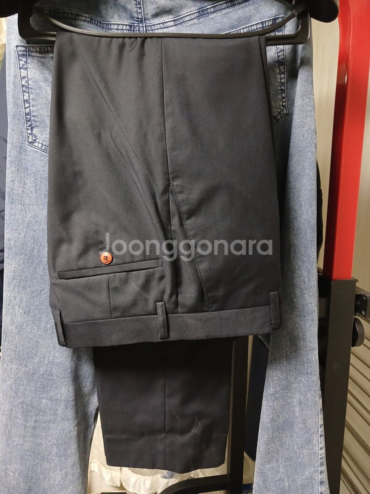 지센 남성 정장 상하의 세트--1