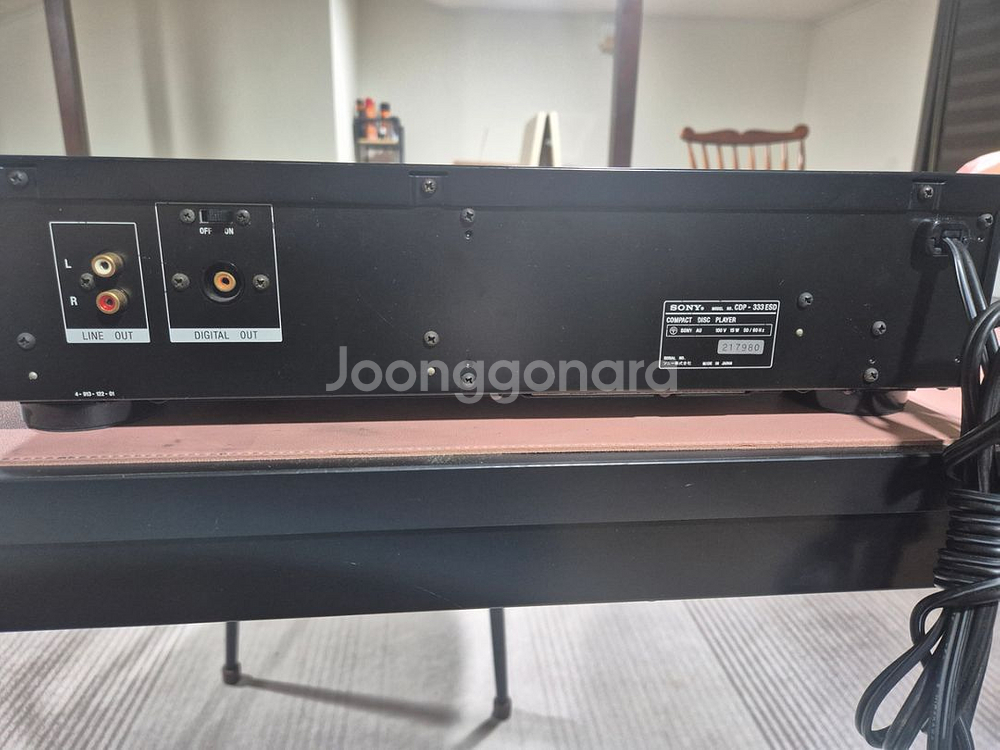 SONY CDP 333ESD 부품용 판매--1