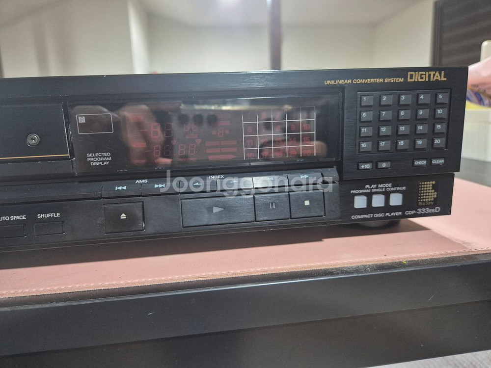 SONY CDP 333ESD 부품용 판매--3