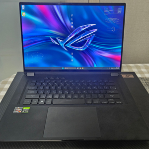 아수스 ROG FLOW X16 노트북 팝니다