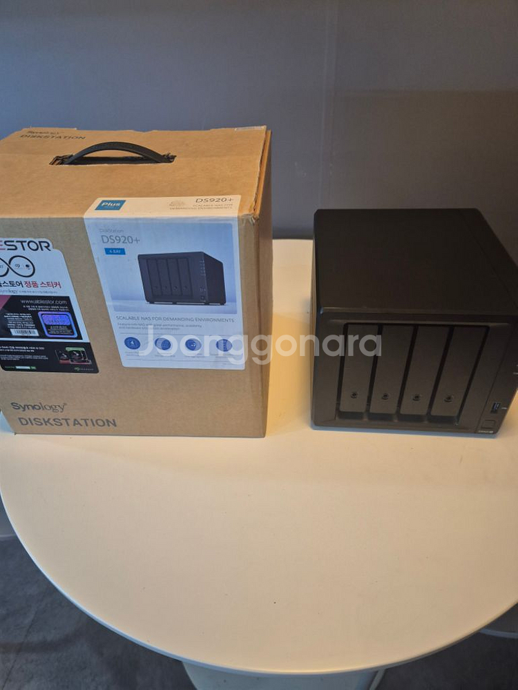 시놀로지 나스 ds920+ 4x4TB 4+16GB--0