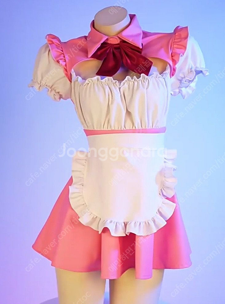 카드캡터체리 마법소녀 섹시 코스프레 메이드복--0