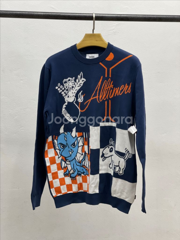 VANS X Alltimers 콜라보 니트 L사이즈--6