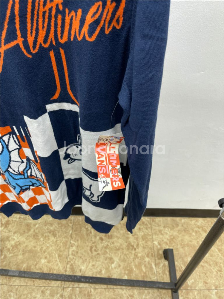 VANS X Alltimers 콜라보 니트 L사이즈--2