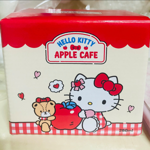 헬로키티 애플카페 머그컵 새상품