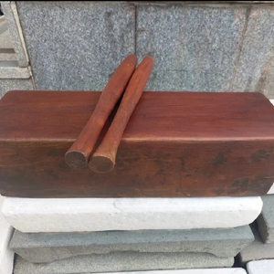 옛날 박달나무 다듬이- 민속품