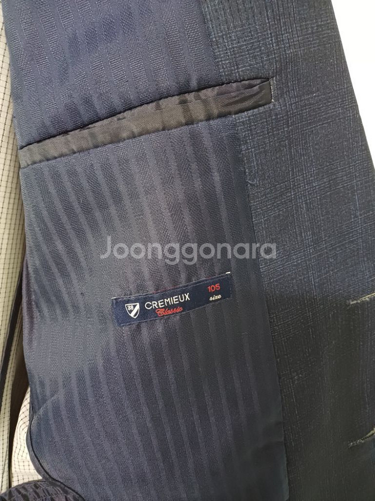 남성 크레뮤 봄.가을 초여름 캐주얼자켓(사방스판105)--6
