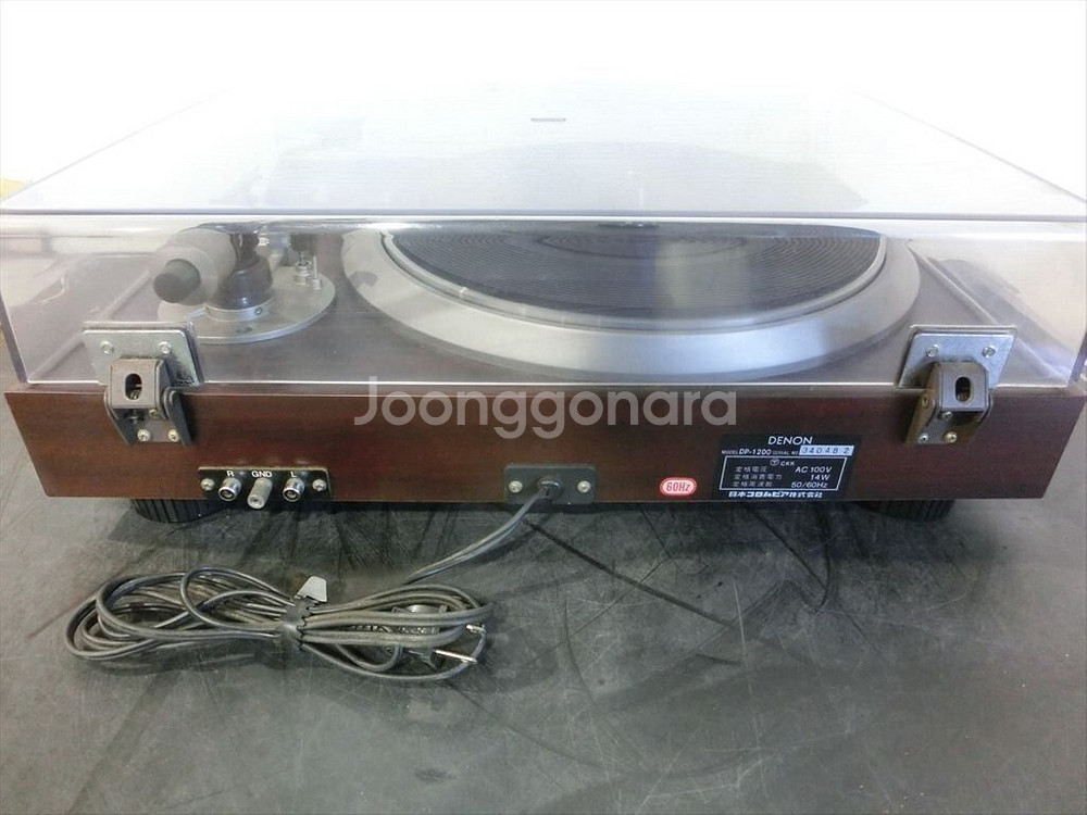 Denon DP-1200 턴테이블--9