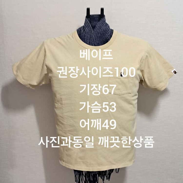 베이프 반팔티셔츠--6