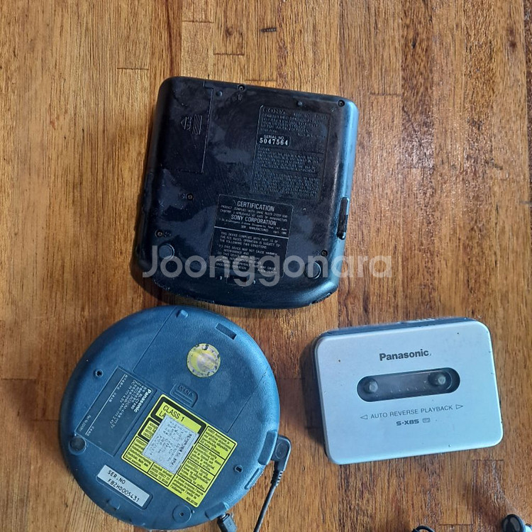 소니 디스크 맨 외 파나소닉 cdp 카세트--1