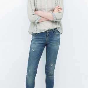 ZARA 자라 와싱데님 스키니진