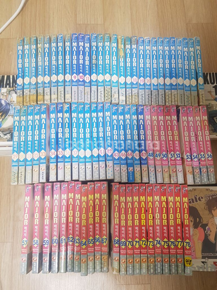 중고만화책 메이저1기 78완결 팝니다--0